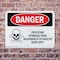 Signmission Pesticide Storage Tank Hazardous Danger Sign, Plastic, 10in W x 7in L, 2PK OS-2PACK-DS-P-710-L-1975 - alternate 6
